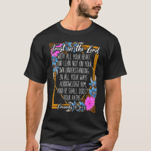 T-shirt Proverbes 35 6 Bible Verse Religious Christian Men