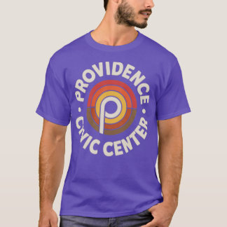 T-shirt Providence Civic Centre Retro 1970 Rhode Island