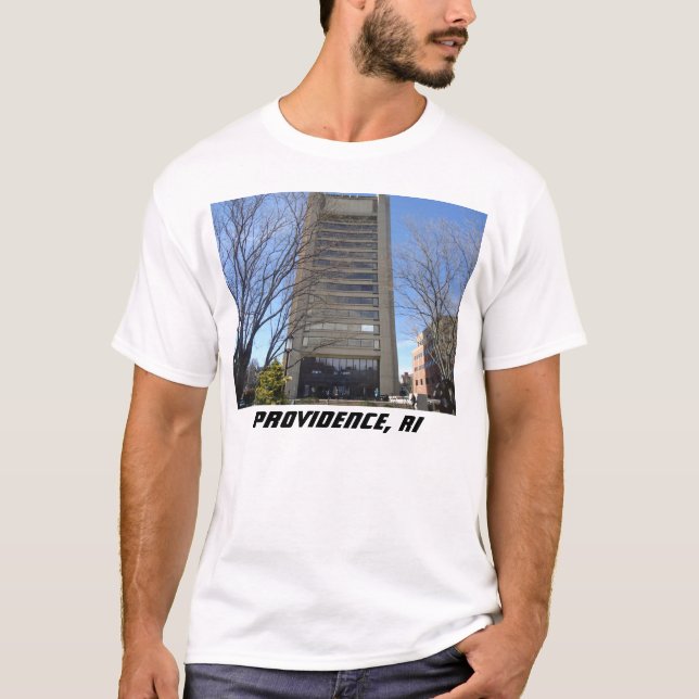 T-shirt Providence, RI - Thayer Street (Devant)