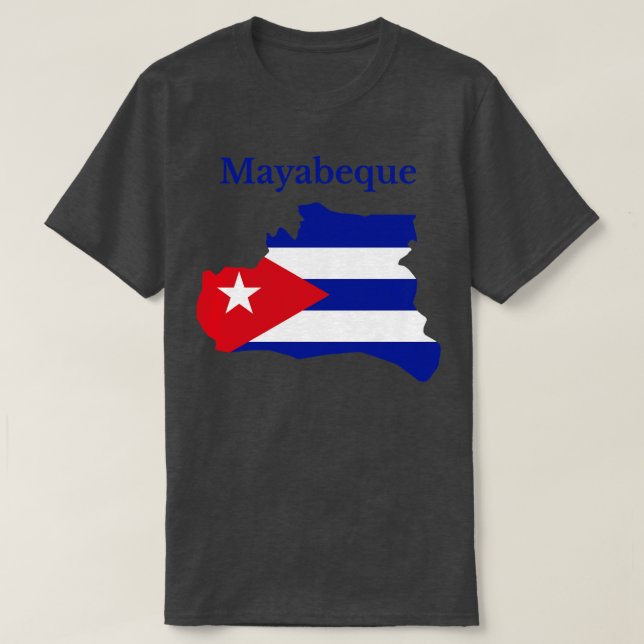 T-shirt Province de Mayabeque Cuba (Design devant)