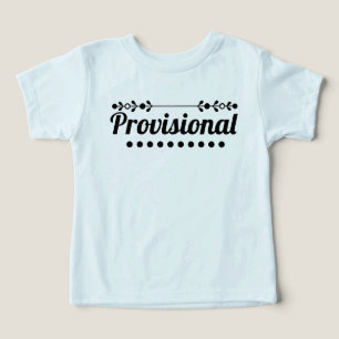 T-shirt provisoire