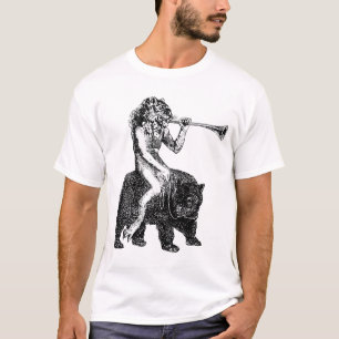 T-shirt Pruflas Un Homme à Tête de Lion Dictionairre Infer