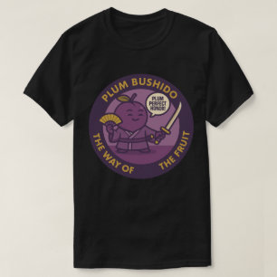 T-shirt Prune Parfait Honneur Samouraï Fruit