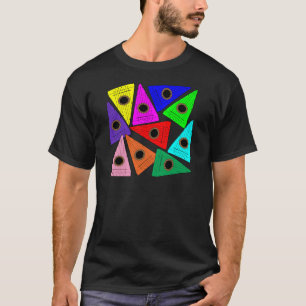T-shirt psaltery d'arc-en-ciel