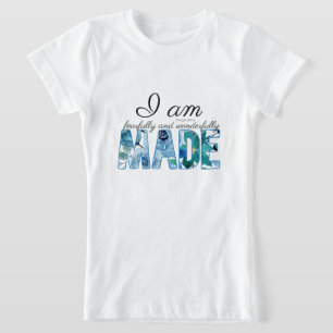 T-Shirt Psaume 139:14 Fearful & Merveilleusement Fabriqué