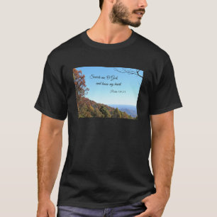 T-shirt Psaume 139:23 Cherchez-moi, ô Dieu...