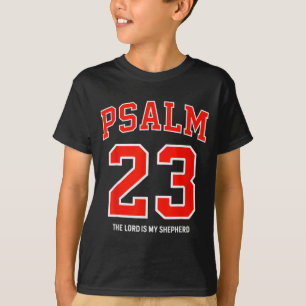 T-shirt Psaume 23 Le Seigneur Est Mon Berger Christian Foo