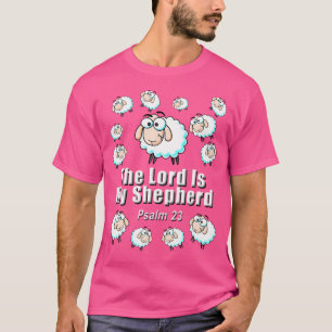T-shirt Psaume 23 Le Seigneur Est Mon Berger Dessin Mouton