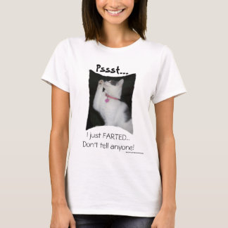 T-shirt Pssst… j'ai juste pété