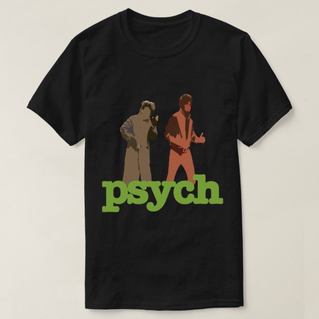 T-shirt Psych American Duos Shout Performance (Design devant)