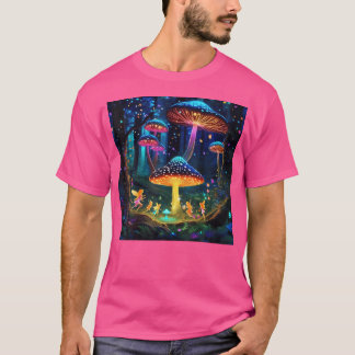 T-shirt Psychedelic Edm Music Festival Camp Hippie Graph