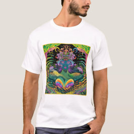 T-shirt Psychedelic Mother of Nature