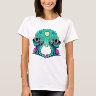 T-shirt Psychedelic Twins