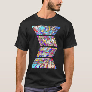 T-shirt Psychédélique Acide Folk Trance Rock Edm Festival 