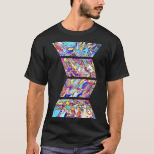 T-shirt Psychédélique Acide Folk Trance Rock Edm Festival