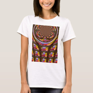 T-shirt Psychédélique Pâques Kaleidoscope Art