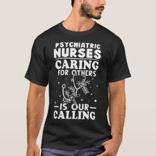 T-shirt Psychiatrie Soins pour les autres est notre appel