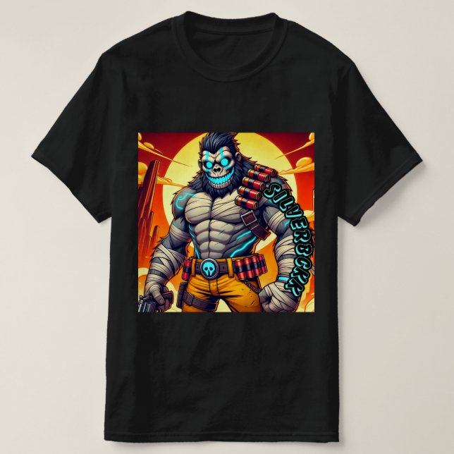 T-shirt Psycho - SVBK - SILVERBCKK TTV OFFICIEL (Design devant)
