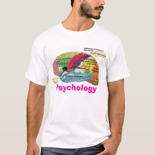 T-shirt Psychologie de cerveau
