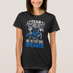 T-shirt Psychologue d'équipe et conférencier - Football Co