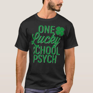 T-shirt Psychologue scolaire Saint Pattyu2019s Day