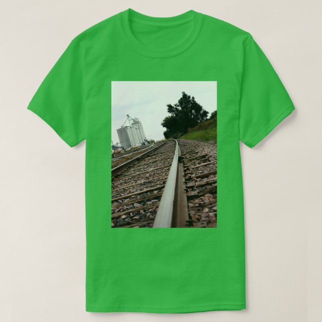 T-shirt Pt de la voie ferrée du Nebraska (Design devant)
