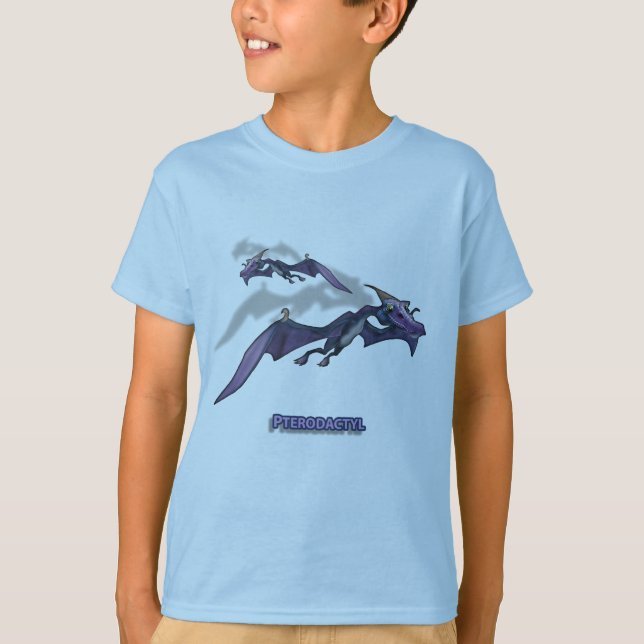 T-shirt Ptéodactyle Dinosaure (Devant)