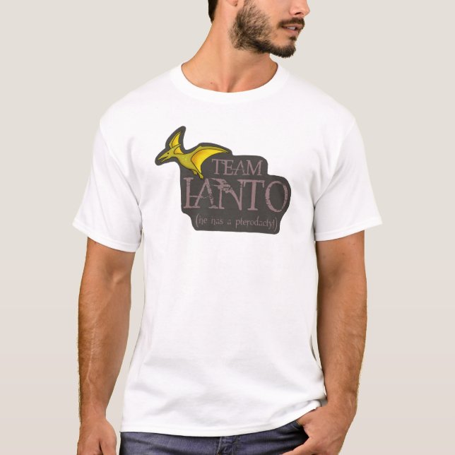 T-shirt Ptérodactyle d'Ianto- d'équipe (hommes) (Devant)