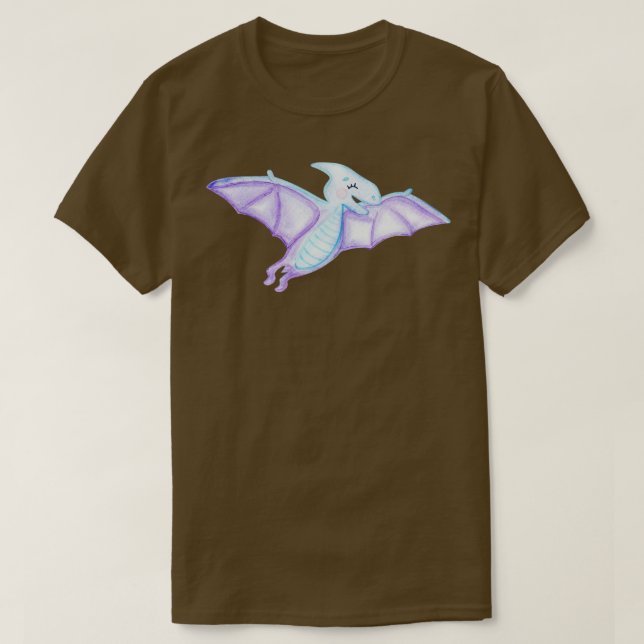 T-shirt Pterodactyle mou (Design devant)