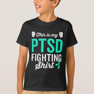 T-shirt Ptsd Stress Guerrier Survivor Sensibilisation Obte
