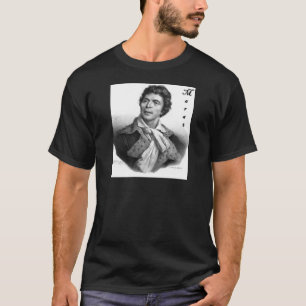 T-shirt Public domain Jean-paul_marat_1 avec le blackadder