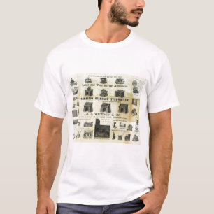 T-shirt Publicité avec la carte de guide
