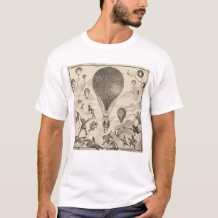 T-shirt Publicité Française Pour Le Fabricant De Ballons