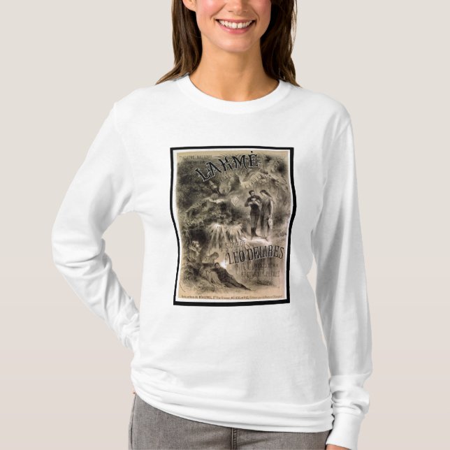 T-shirt Publicité par affichage 'Lakme (Devant)