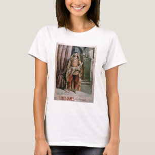 T-shirt Publicité pour "Louis James comme Othello"