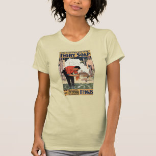 T-shirt Publicité vintage de savon ivoire