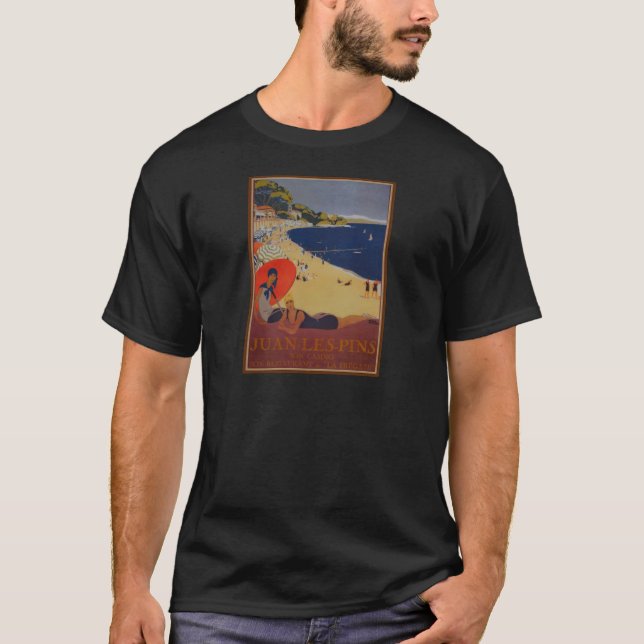 T-shirt Publicité vintage de voyage (Devant)