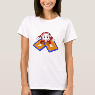 T-shirt Puces de poker avec cartes de poker