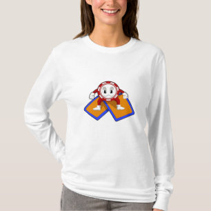 T-shirt Puces de poker avec cartes de poker