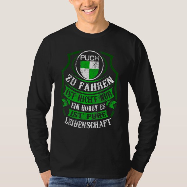 T-shirt Puch Oldtimer Sont Ma Pure Passion (Devant)