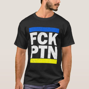 T-shirt Puck Foutine Mème Je Suis Aux Côtés De L'Ukraine A