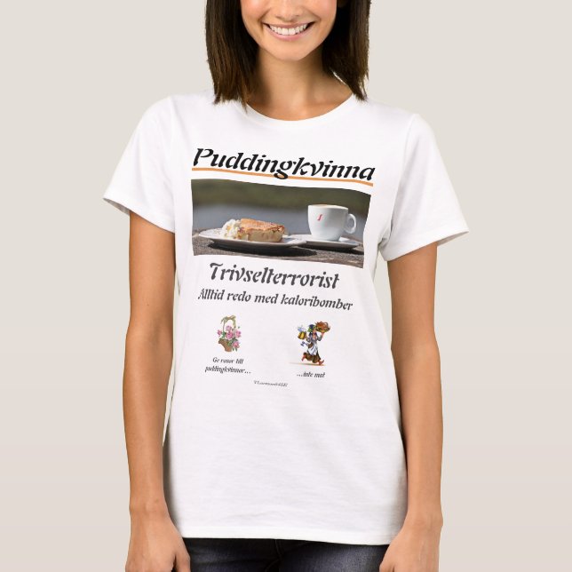 T-shirt — Pudding (Vorderseite)