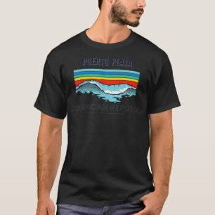 T-shirt Puerto Plata Souvenir République Dominicaine Rappe