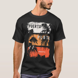 T-shirt Puerto Plata Vacances Puerto Plata Souvenirs Domin