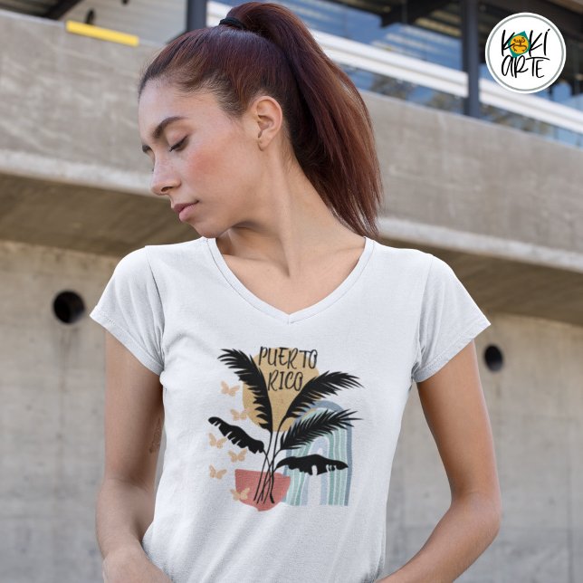 T-shirt Puerto Rico BOHO I (Créateur téléchargé)