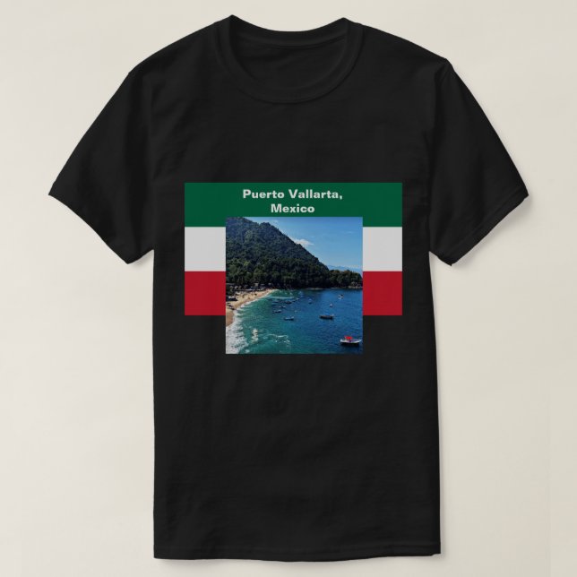T-shirt Puerto Vallarta, Mexique (Design devant)