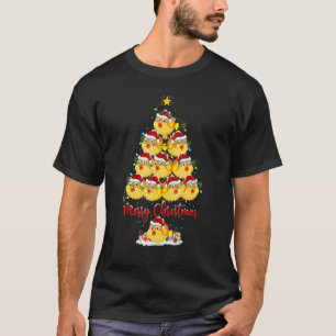 T-shirt Puffer Fish Christmas Tree Lights Père Noël Fish X