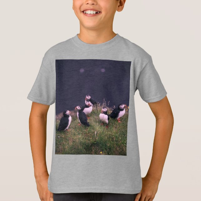 T-shirt Puffins de l'Atlantique (Devant)