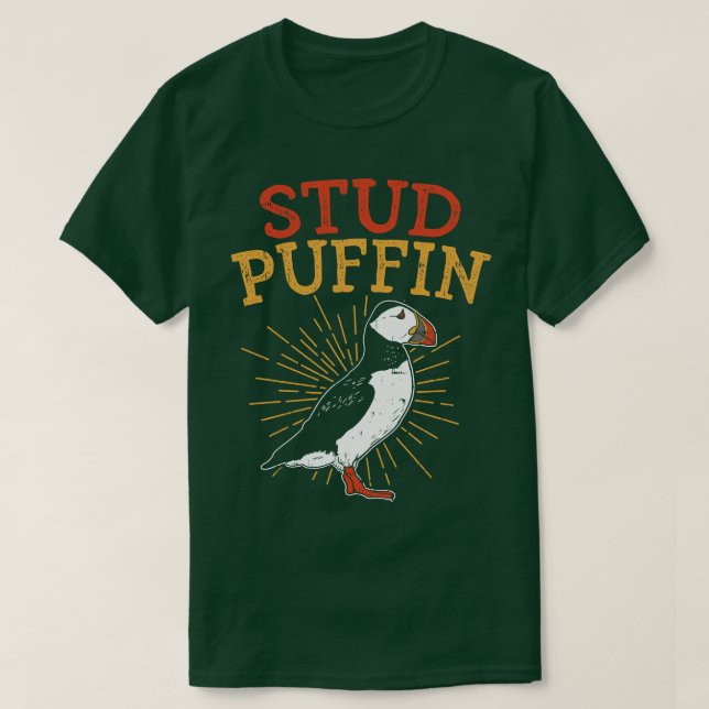 T-shirt Puffins de Puffin Stud (Design devant)