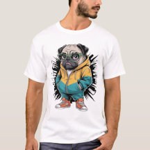 Pug à capuche